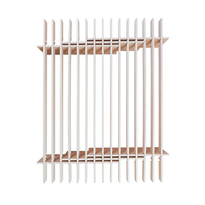 Parallelbed, 160 x 195 cm van Tojo in beuken natuur