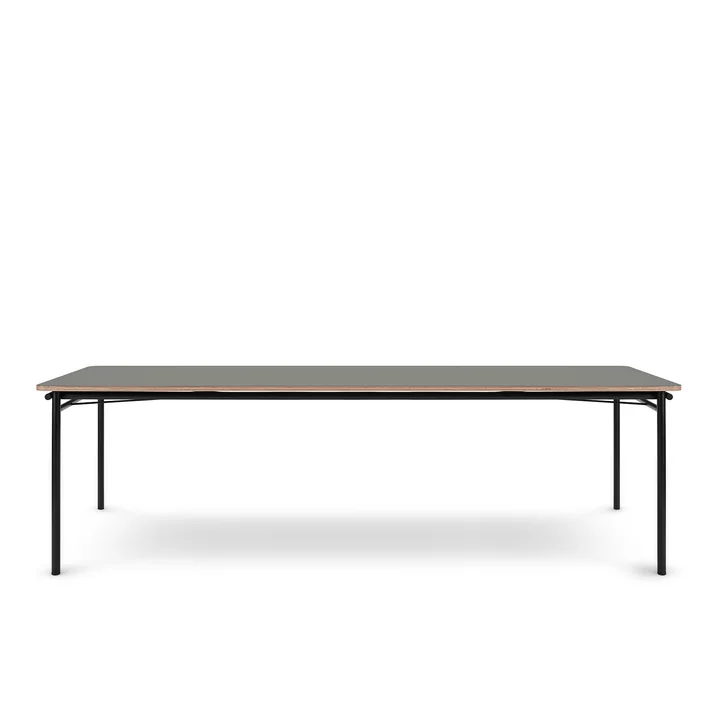 De eettafel Taffel (uitschuifbaar) van Eva Solo , 90 x 200-320 cm, ash