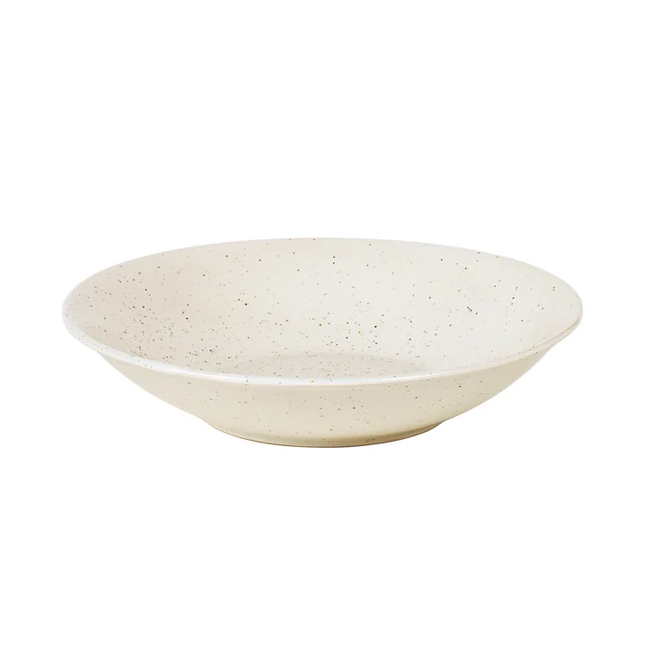 Nordic Vanilla Diep bord, Ø 22,5 x H 5 cm van Broste Copenhagen