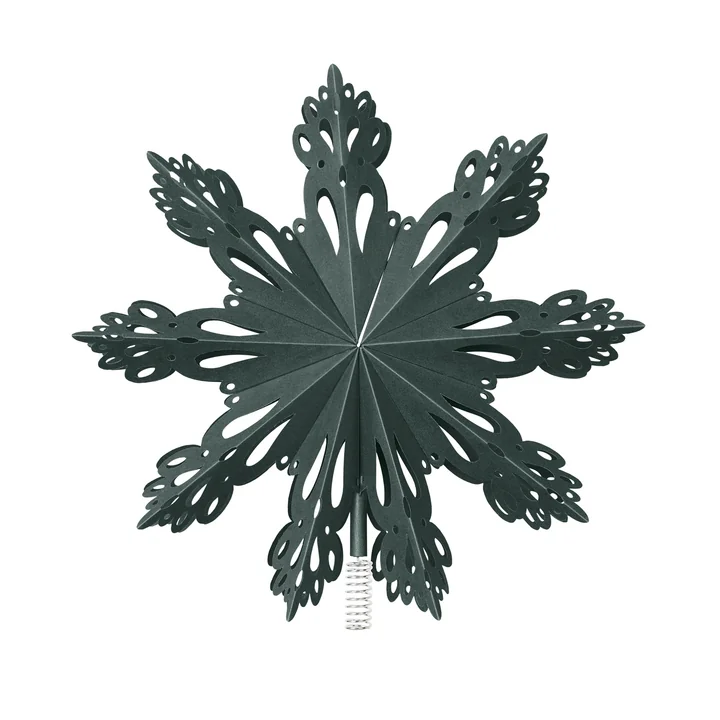 Broste Copenhagen - Christmas Star Kerstboomtop, Ø 30 cm, diep bos