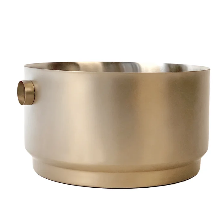 Rondo Party Emmer Flessenkoeler, staal-koper by XLBoom