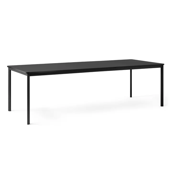 Drip Eettafel HW60, 250 x 100 cm, Fenix Nano Laminaat zwart (0720) van & Tradition