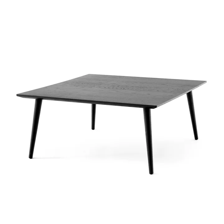 In Between Bijzettafel SK24, 90 x 90 cm, eik zwart gelakt uit de traditie &