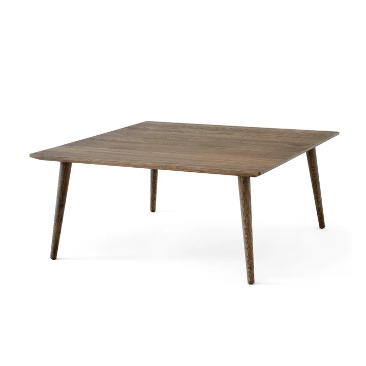 In Between Bijzettafel SK24, 90 x 90 cm, eiken gerookt en geolied