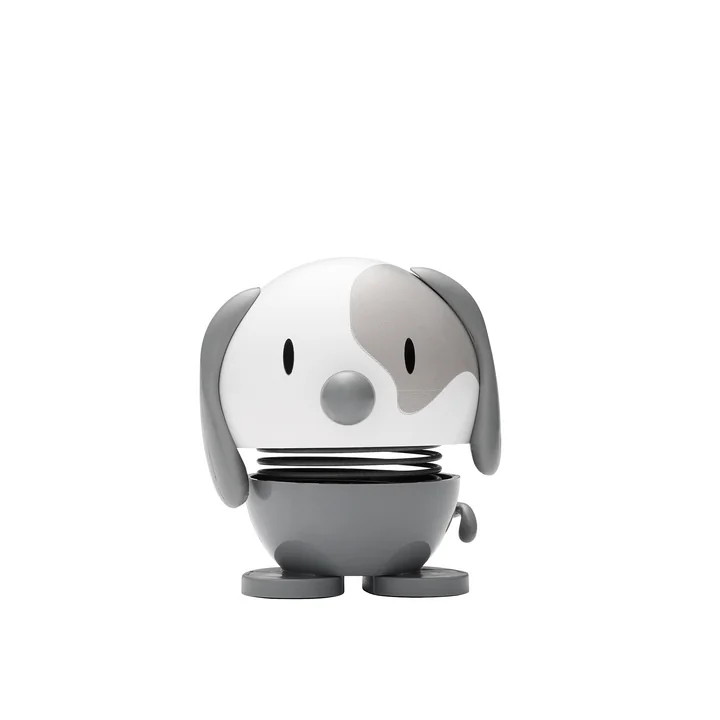 Dog, klein / cool grey van Hoptimist