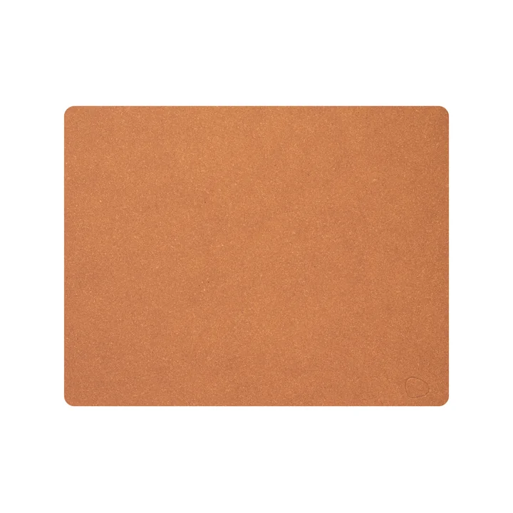 Placemat Square L 35 x 45 cm, Core gevlekt naturel van Lind DNA