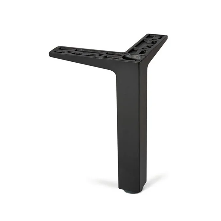 Onderstel voor dressoir Vertiko, zwart (set van 4) van Müller Small Living