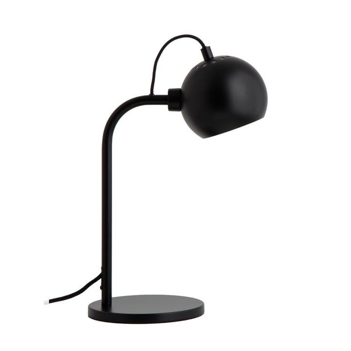 Ball Single Tafellamp, zwart mat van Frandsen