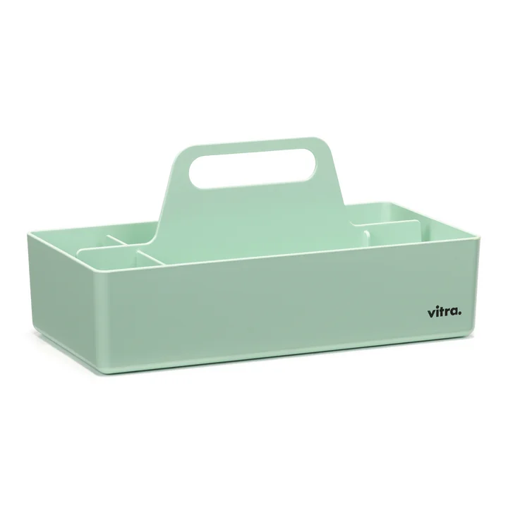 Storage Toolbox gerecycled, mintgroen van Vitra