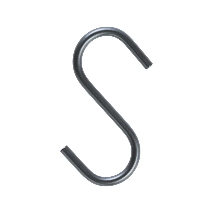 S Hook kapstokhaak van Lind DNA in zwart