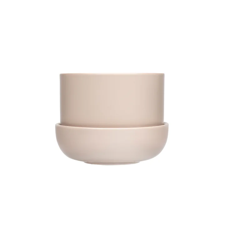 Nappula Bloempot met schotel 170 x 130 mm van Iittala in beige