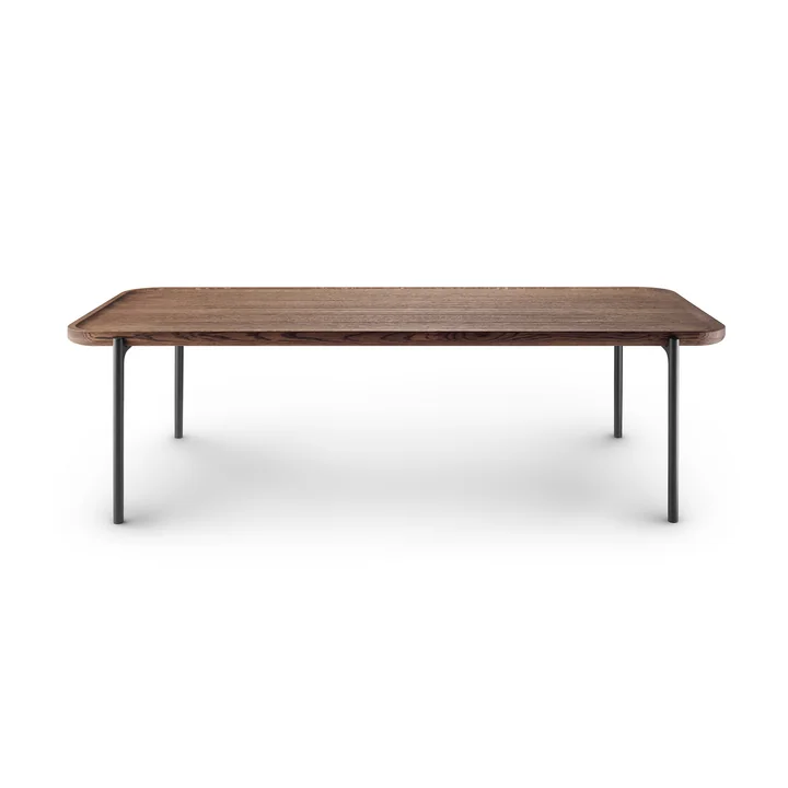 Savoye Salontafel H 35 cm, 120 x 50 cm, gerookt eiken / zwart by Eva Solo