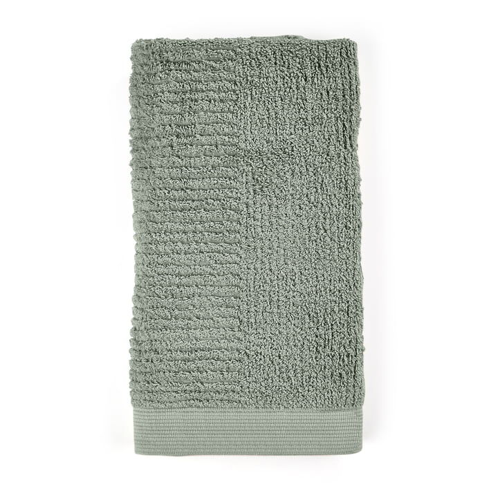 De Classic Handdoek van Zone Denmark , 50 x 100 cm, matcha green