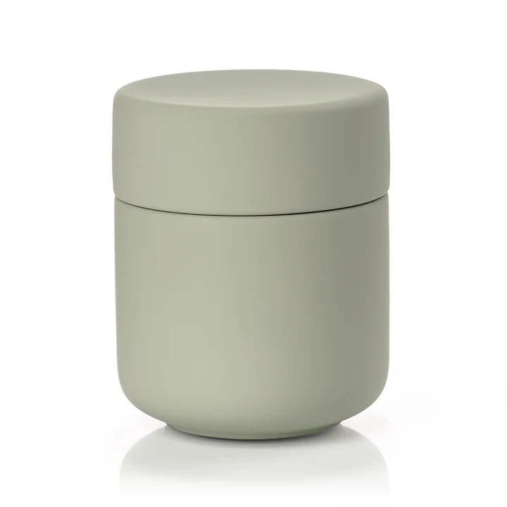 Ume Pot met deksel van Zone Denmark in eucalyptus green
