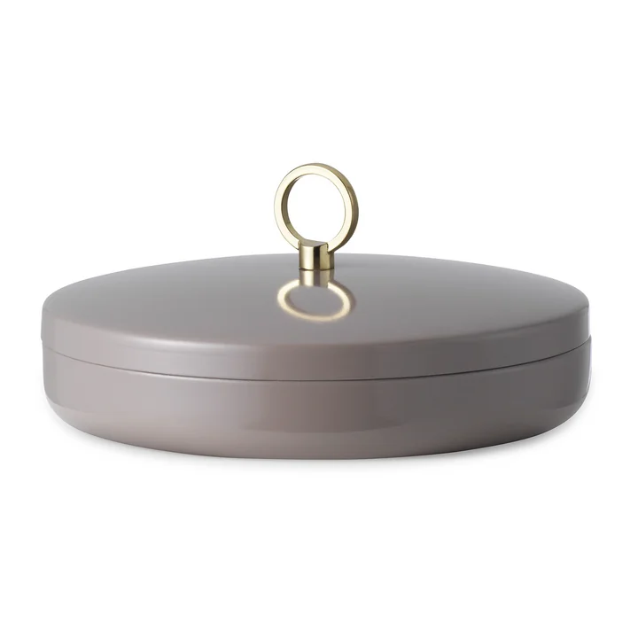 Ring Box storage large van Normann Copenhagen in taupe
