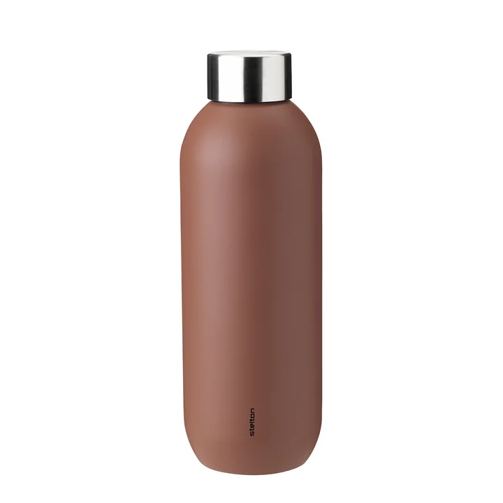 Keep Cool Stelton Drinkfles 0,6 l van in rust