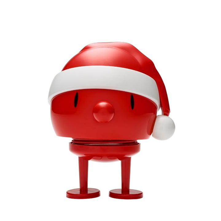 Santa Bumble , medium / rood van Hoptimist