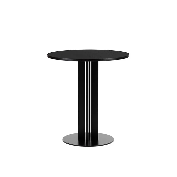 Scala Tafel Ø 70 x H 75 cm van Normann Copenhagen in zwart eiken