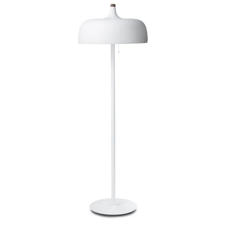 Acorn Staande lamp van Northern in de kleur wit