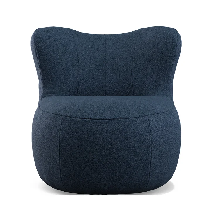 173 Fauteuil van freistil in blauw (1056)
