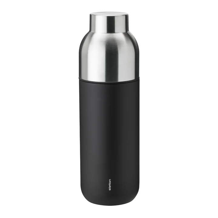Keep Warm Geïsoleerde fles van Stelton 0,75 l, zwart