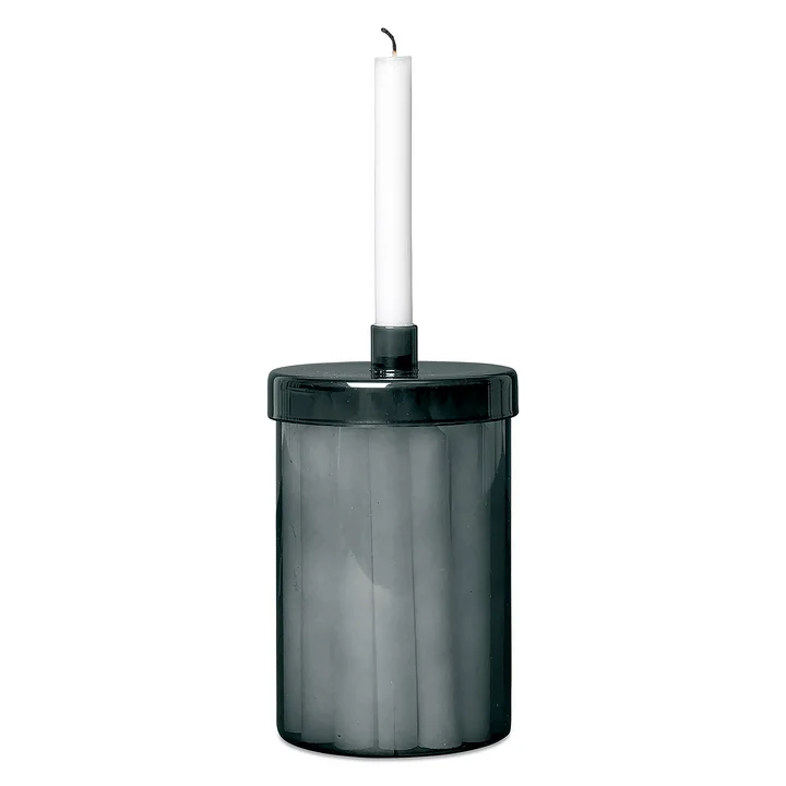 Countdown to Christmas Kerstkalender kaars van Ferm Living in gerookt grijs
