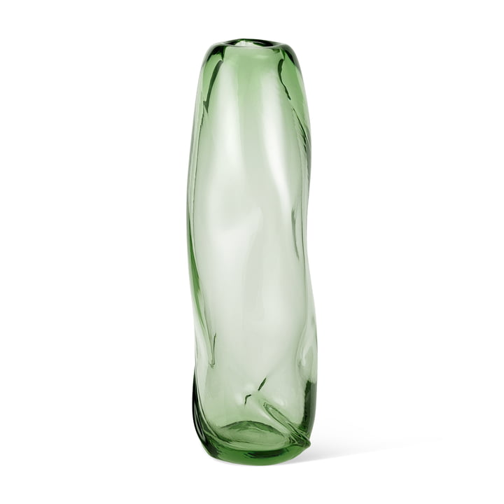 Water Swirl Vaas van ferm Living in het ontwerp recycled