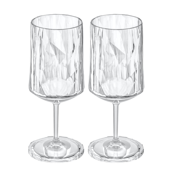 Club Nr. 4 wijnglas 0,3 l van Koziol in de versie crystal clear