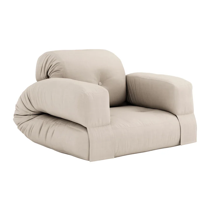 Hippo Fauteuil 90 x 200 cm van Karup Design in beige