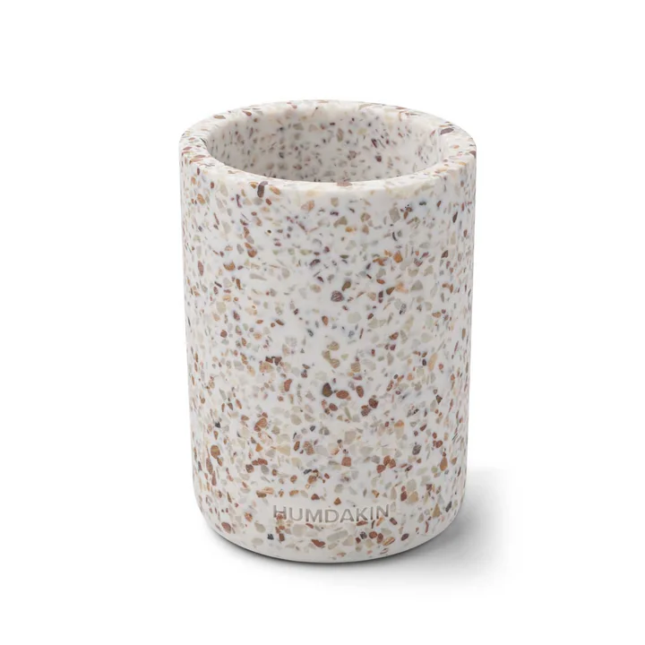 Terrazzo vaas, H 14 cm van Humdakin