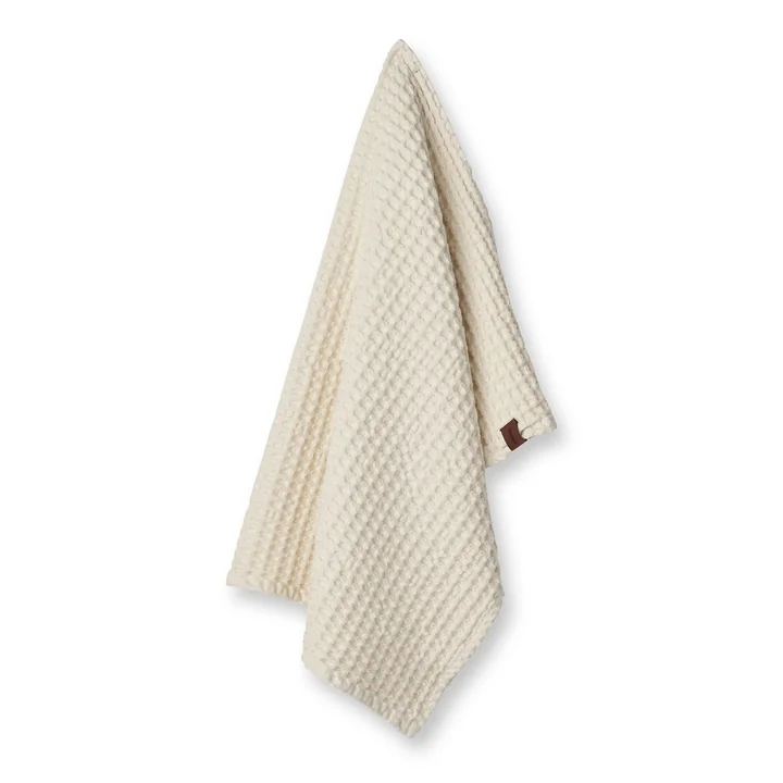 Handdoek met wafelstructuur, 55 x 80 cm van Humdakin in shell