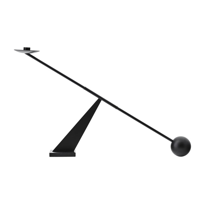 Interconnect Kandelaar, H 41,5 x L 70 cm, zwart van Audo