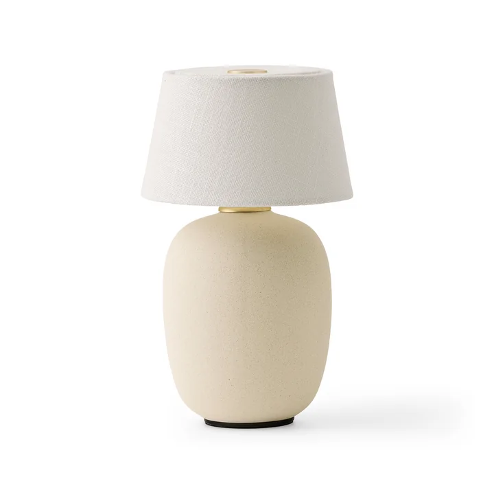 Torso Oplaadbare lamp, Ø 11,7 cm, zand van Audo