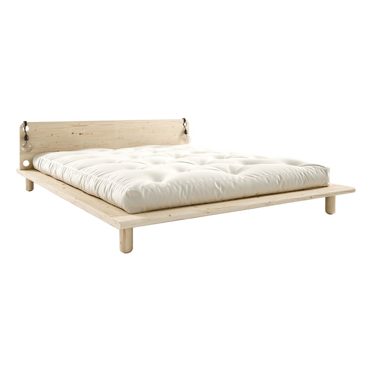 Peek Bed van Karup Design in natuurlijk grenen