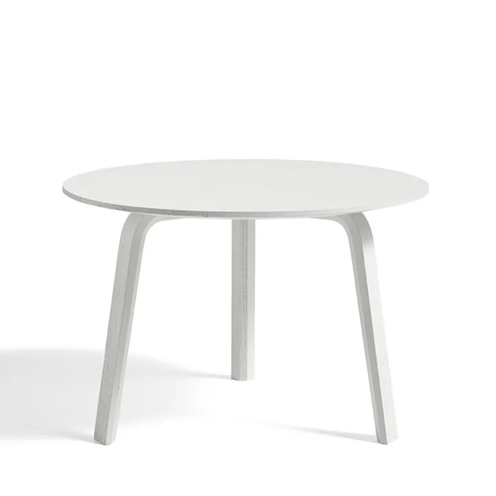 HAY - Bella Salontafel Ø 60 cm / H 39 cm, eiken wit gelakt