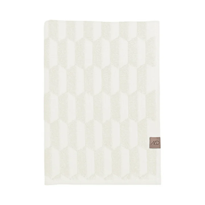 Mette Ditmer - Geo Handdoek 50 x 95 cm, off-white
