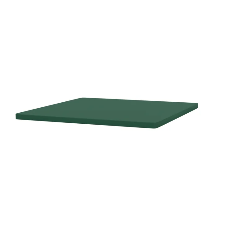 Dekblad voor Panton Wire 34,8 x 34,8 cm van Montana in MDF pine green