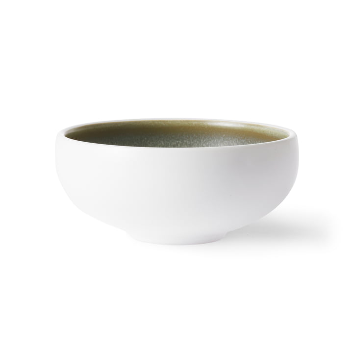 Home Chef Ceramics Schaal van HKliving in de kleur wit/groen