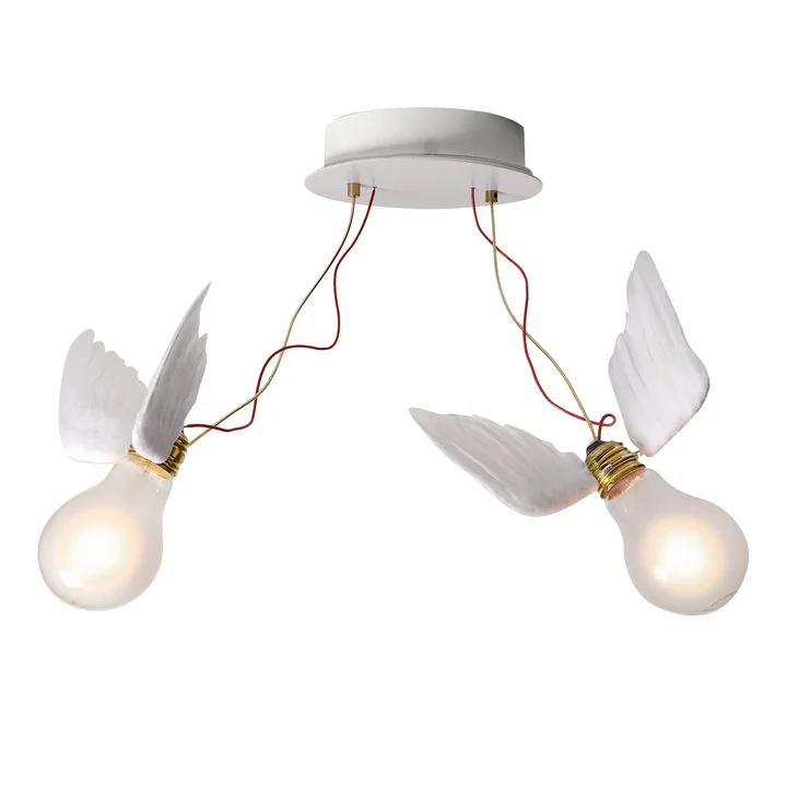 De Lucellino Doppio wand- en plafondlamp van Ingo Maurer