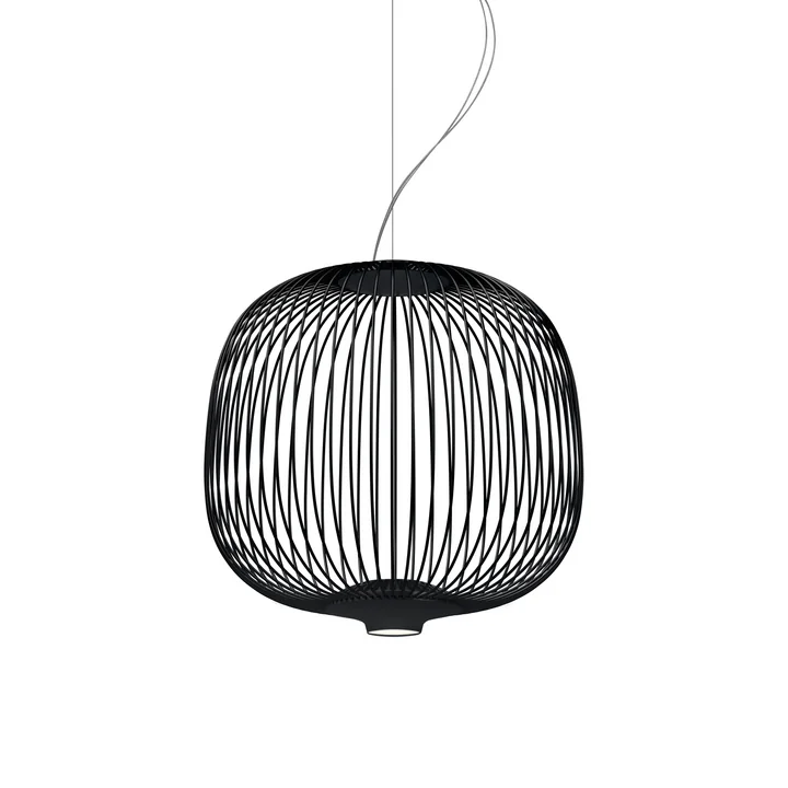 Foscarini - Spokes Hanglamp 2, piccola, zwart