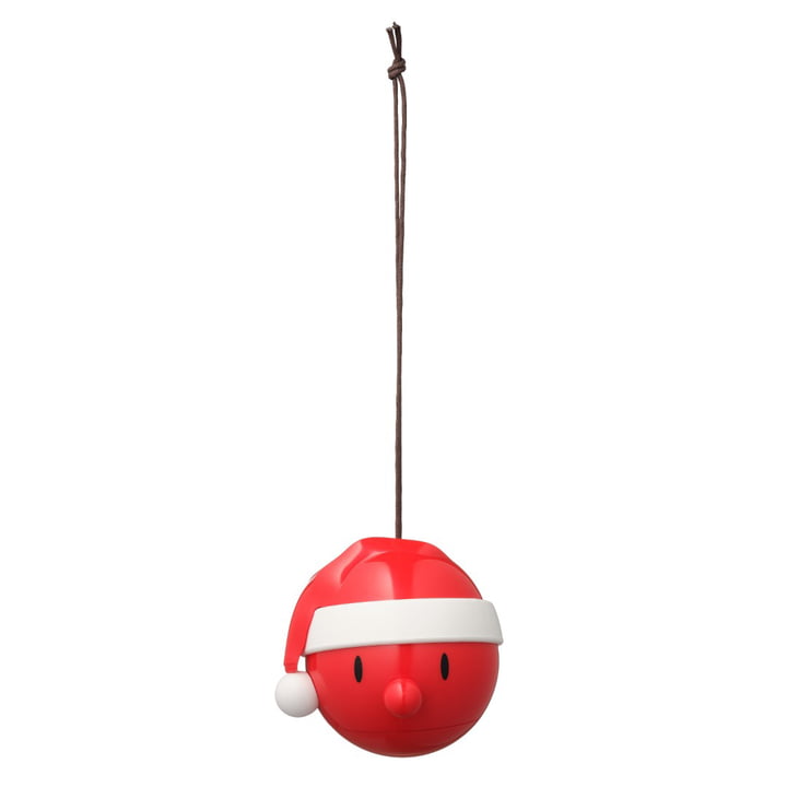 Kerstman ornament van Hoptimist in rood (set van 2)