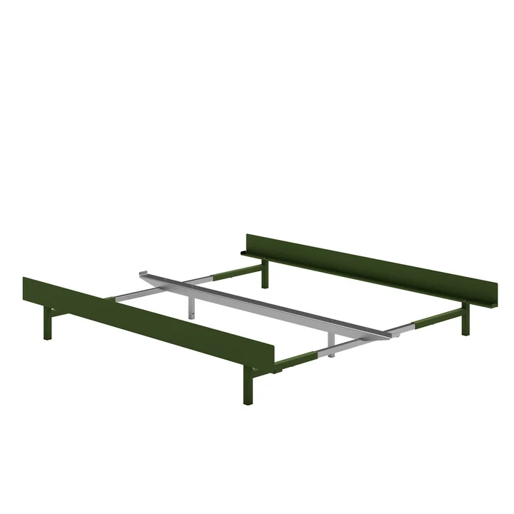 Bed (90 - 180 cm) vanaf Moebe in pine green