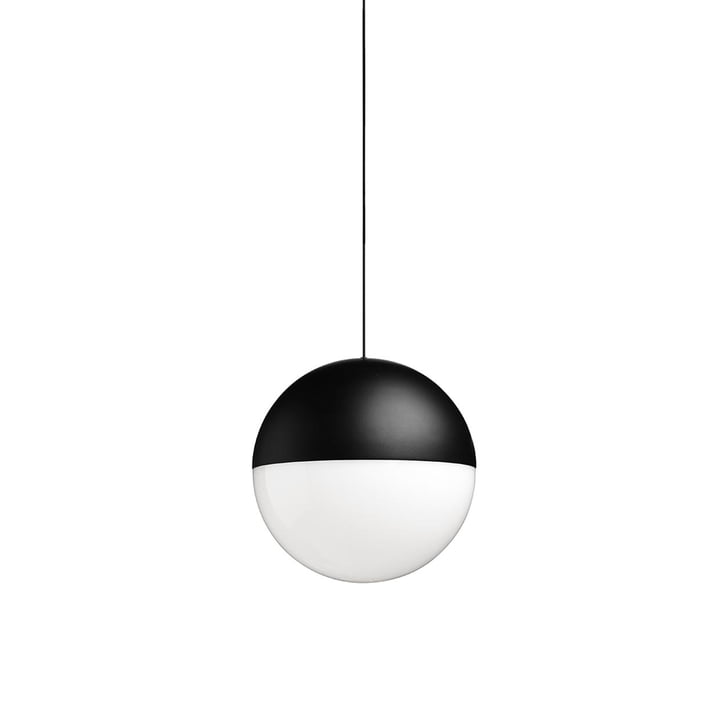String Light Hanglamp bolkop van Flos in zwart