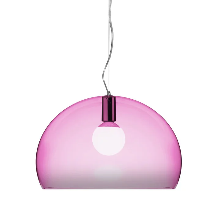 Kartell FL/Y Hanglamp, kardinaalrood