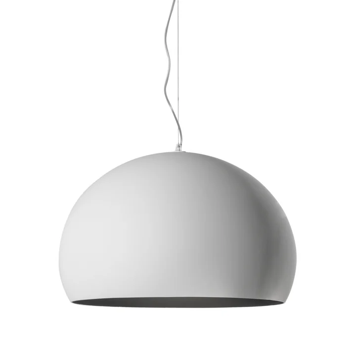 Kartell - FL/Y Hanglamp, mat opaal / wit