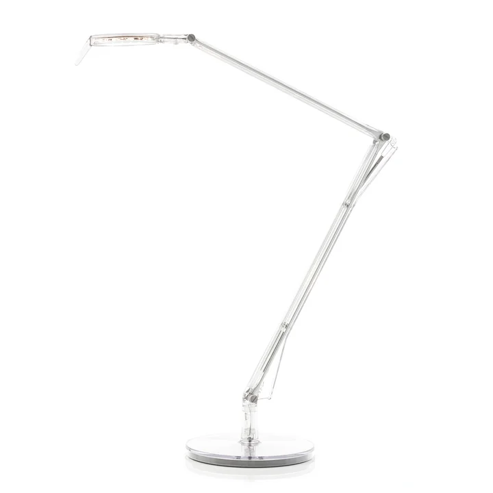 Aledin LED bureaulamp Tec met dimmer van Kartell in transparant