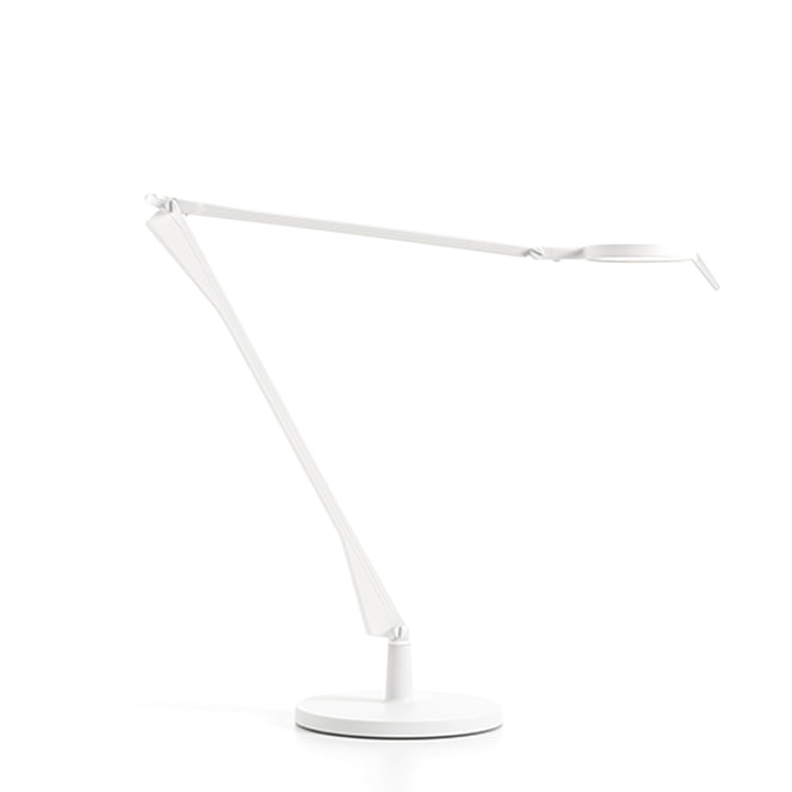 Aledin LED bureaulamp Tec met dimmer van Kartell in wit
