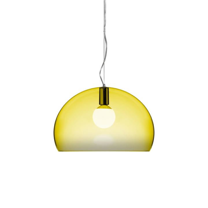 Kleine FL/Y hanglamp van Kartell in geel