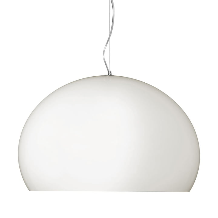 Grote FL/Y-hanglamp, wit mat wit van Kartell