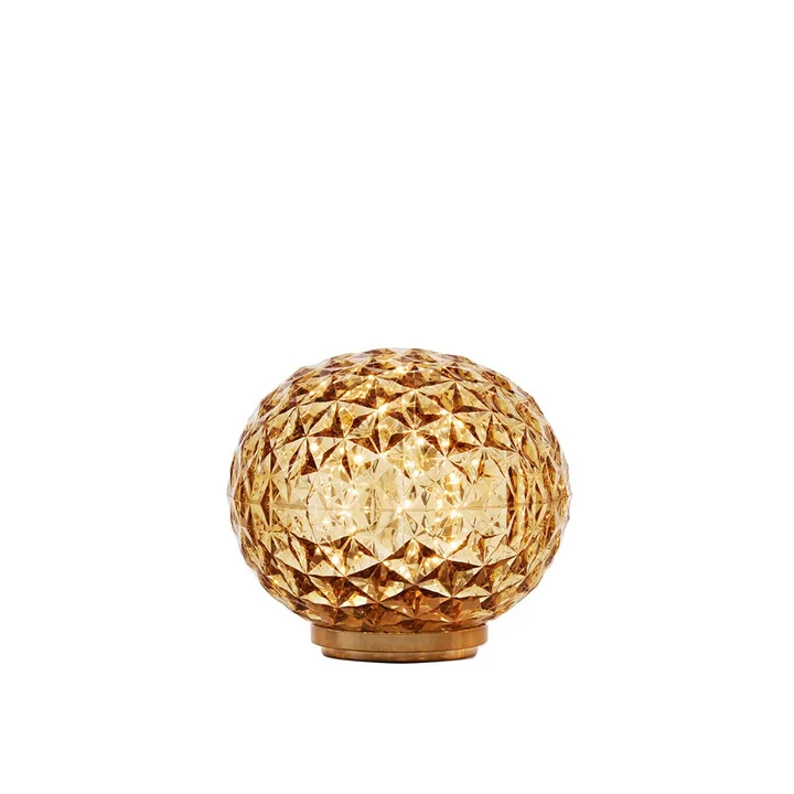 Mini Planet LED Batterij lamp van Kartell in geel